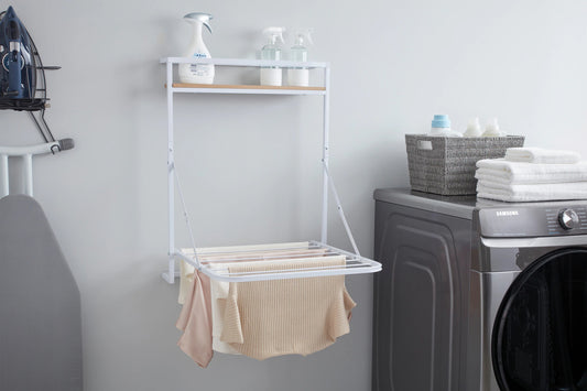 Style Selections 24-in Metal Drying Rack
