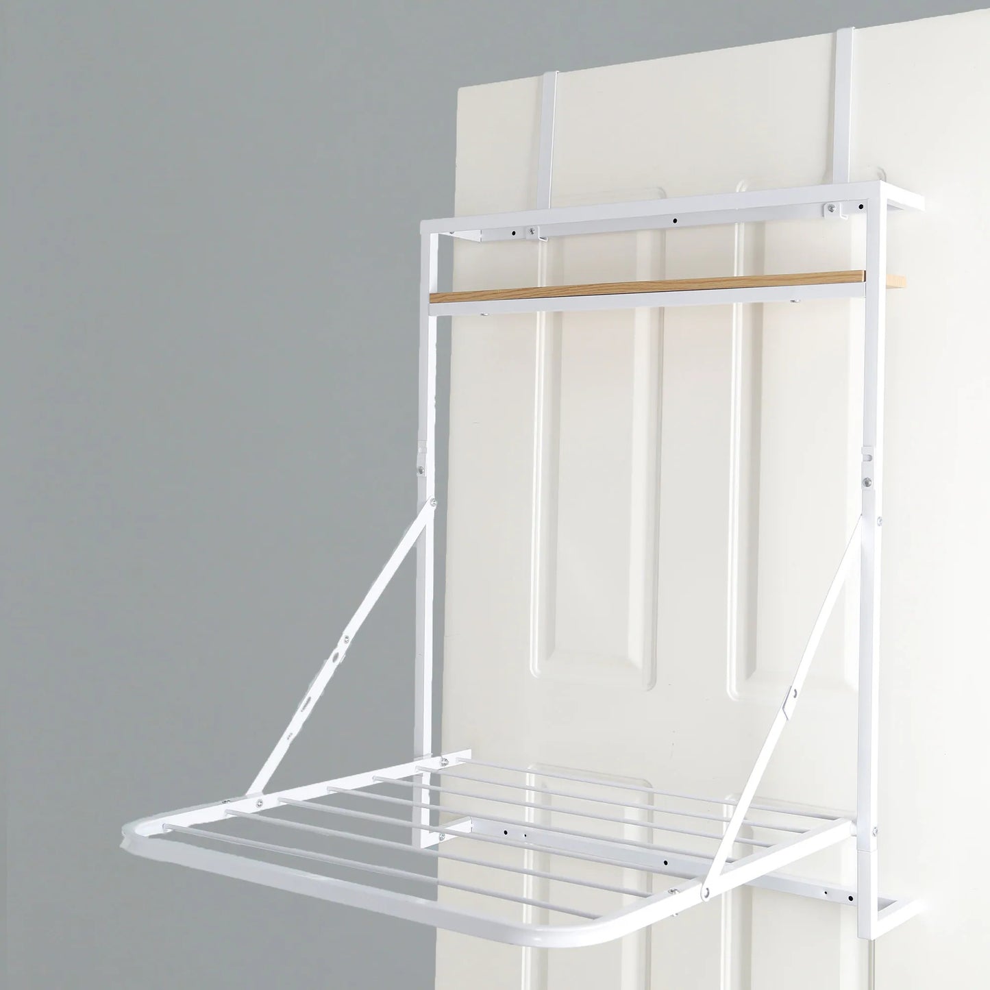 Style Selections 24-in Metal Drying Rack