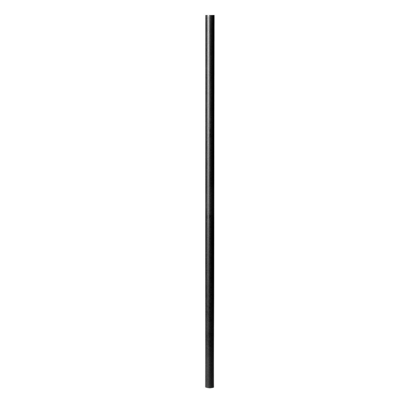Deckorators 3/4-in x 26-in Black Aluminum Round Deck Baluster (10-Pack)