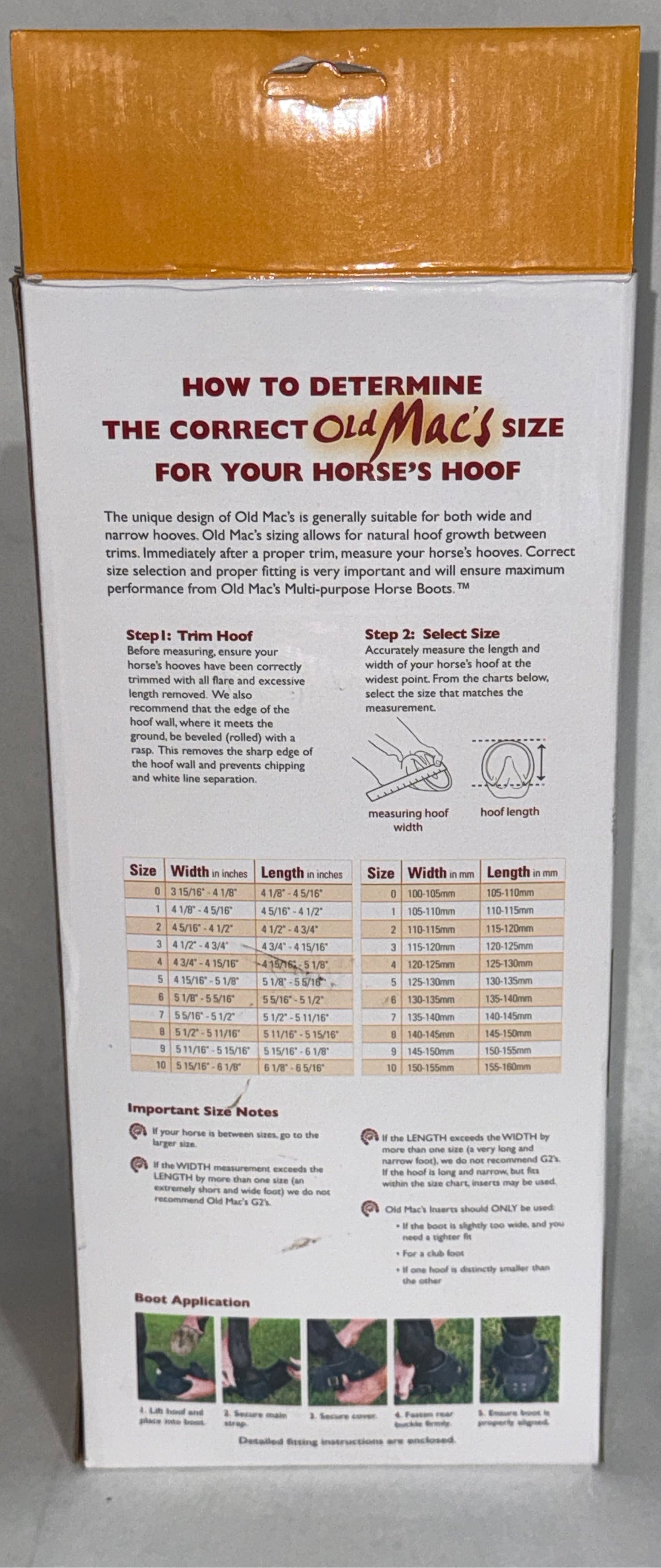 Old Mac's Horse Boot G2