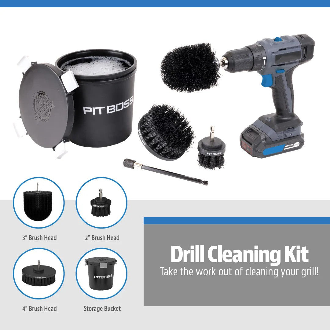 Pit Boss Pro Series Drill Attachment Cleaning Kit