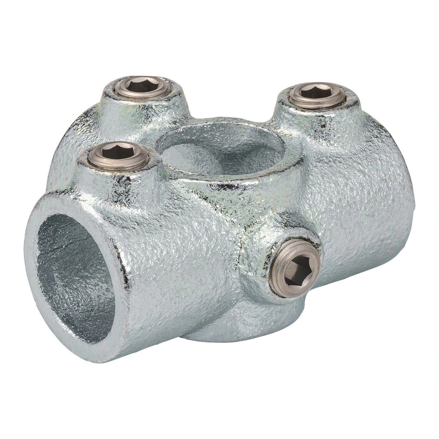 SteelTek 3/4-in Structural Galvanized 3 Socket Cross Tee