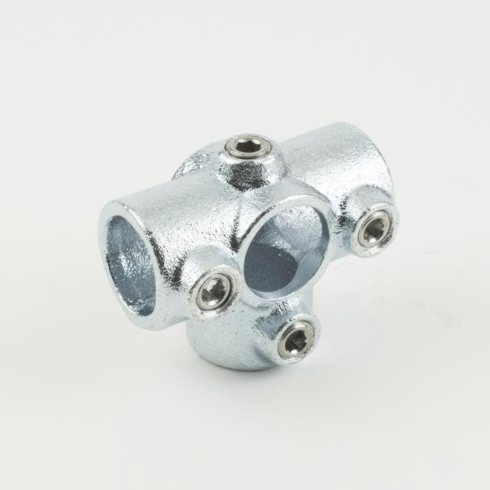 SteelTek 3/4-in Structural Galvanized 3 Socket Cross Tee
