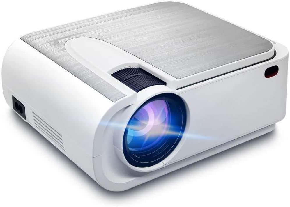 XINDA Projector with 4600 Lumen,220" Display Video Projector.