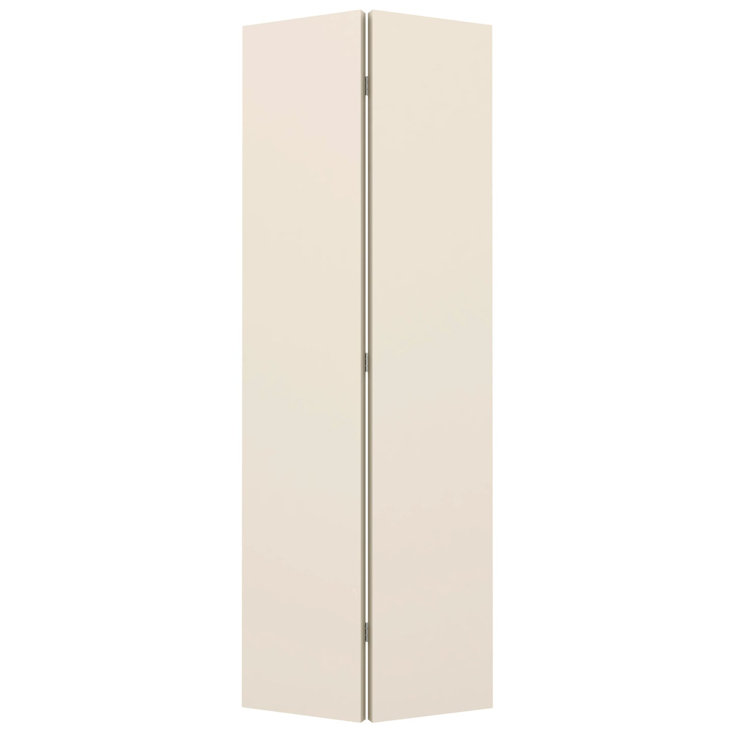 JELD-WEN 30-in x 80-in Flush Primed Hardwood Closet Bifold Door