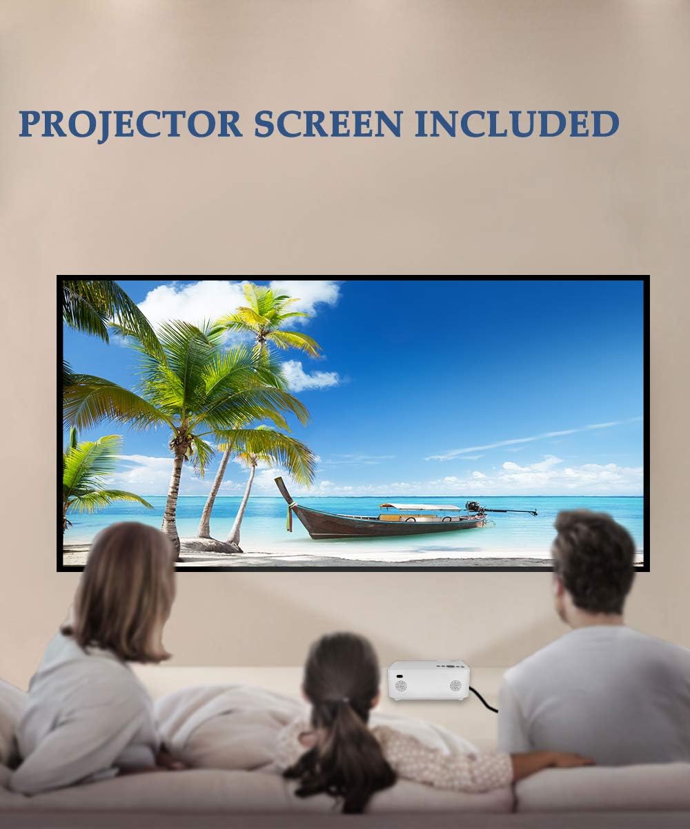 Luby Portable Mini Movie Projector