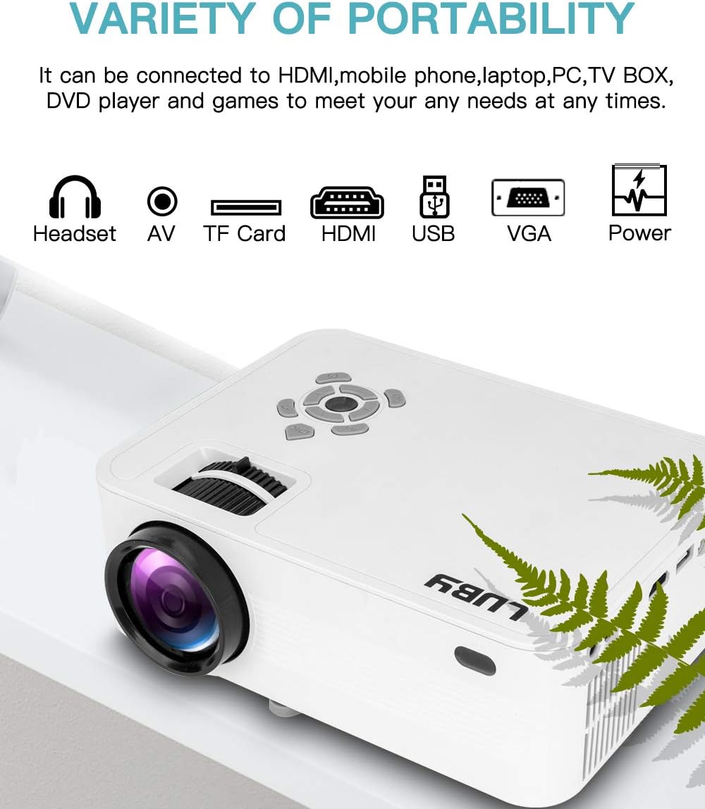 Luby Portable Mini Movie Projector