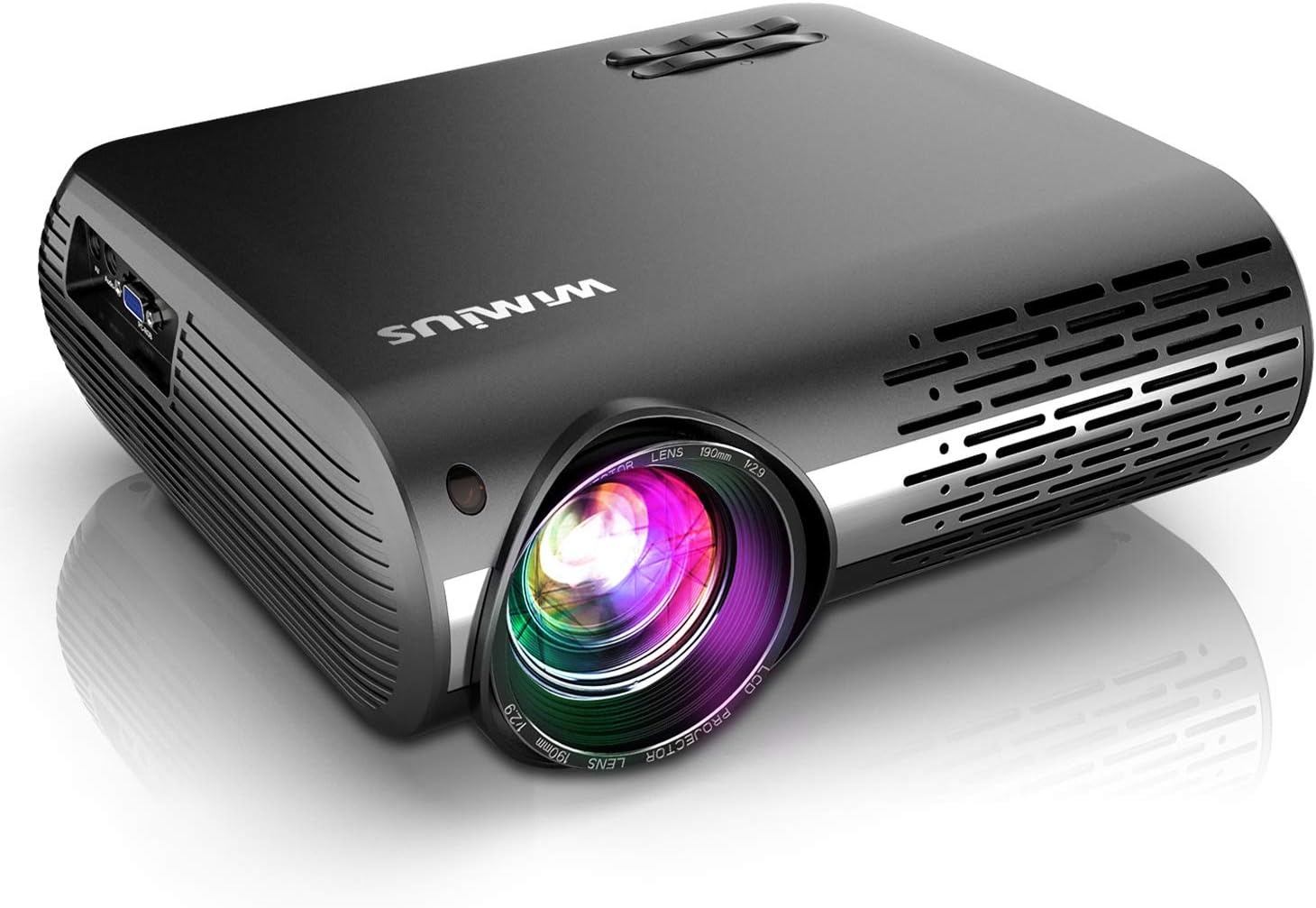 WiMiUS 2022 P20 Native 1080P WiFi Projector 4K