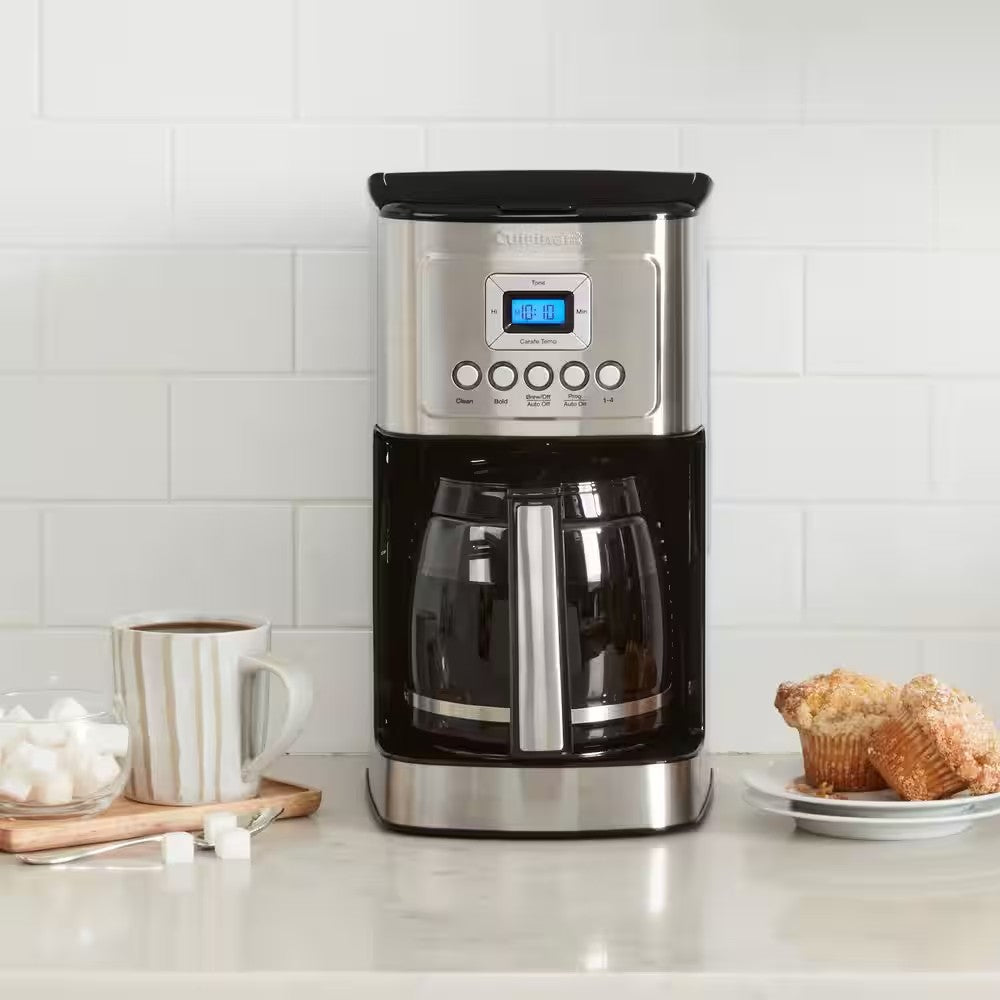 14 Cup Stainless Steel Drip Coffee Maker Programmable