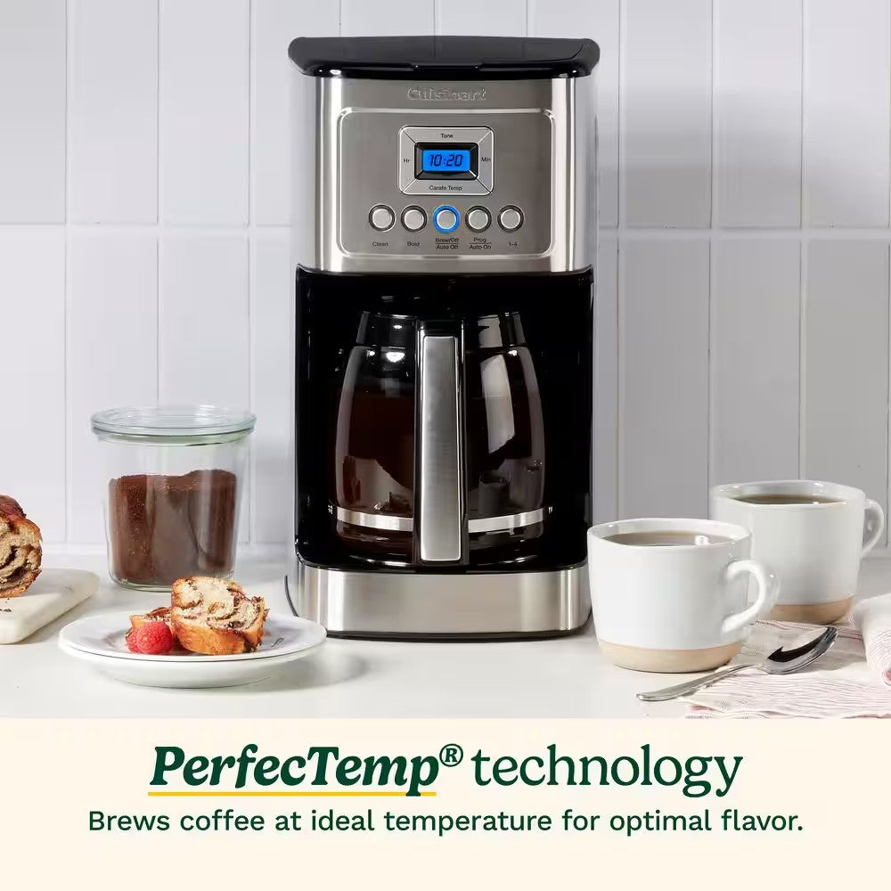 14 Cup Stainless Steel Drip Coffee Maker Programmable