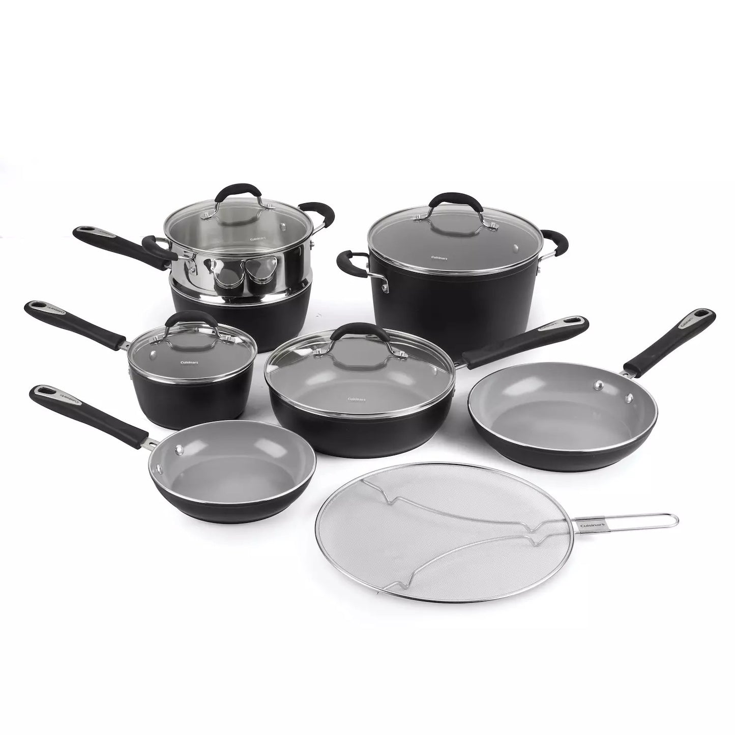 Cuisinart  Ceramica  XT Matte Collection Ceramic Nonstick 12-pc. Cookware Set