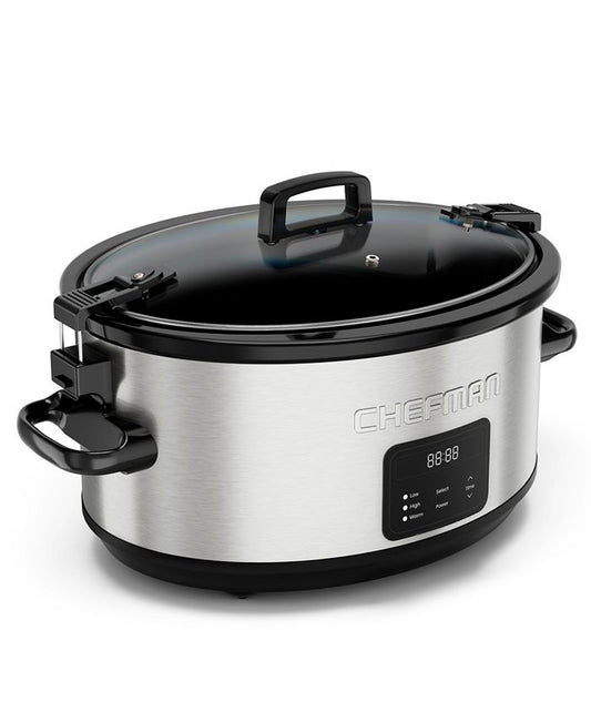 Chefman 7-Quart Programmable Slow Cooker - Multi - 7 Quart