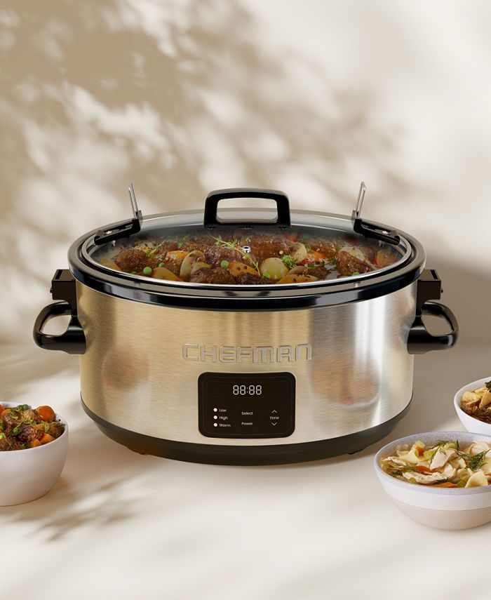 Chefman 7-Quart Programmable Slow Cooker - Multi - 7 Quart