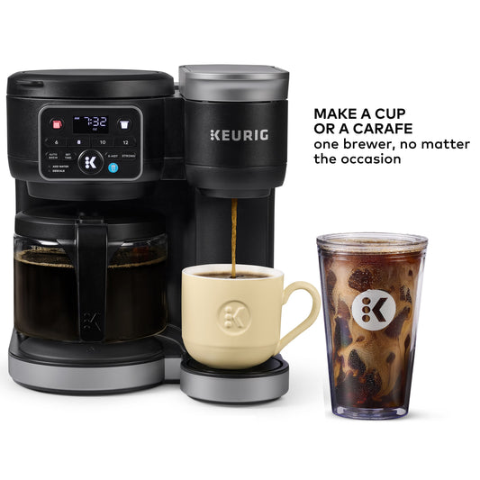 Keurig Programmable Single-Serve Coffee Maker with 7-Cup Water Reservoir ( Black )