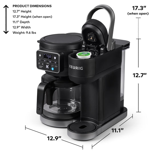 Keurig Programmable Single-Serve Coffee Maker with 7-Cup Water Reservoir ( Black )