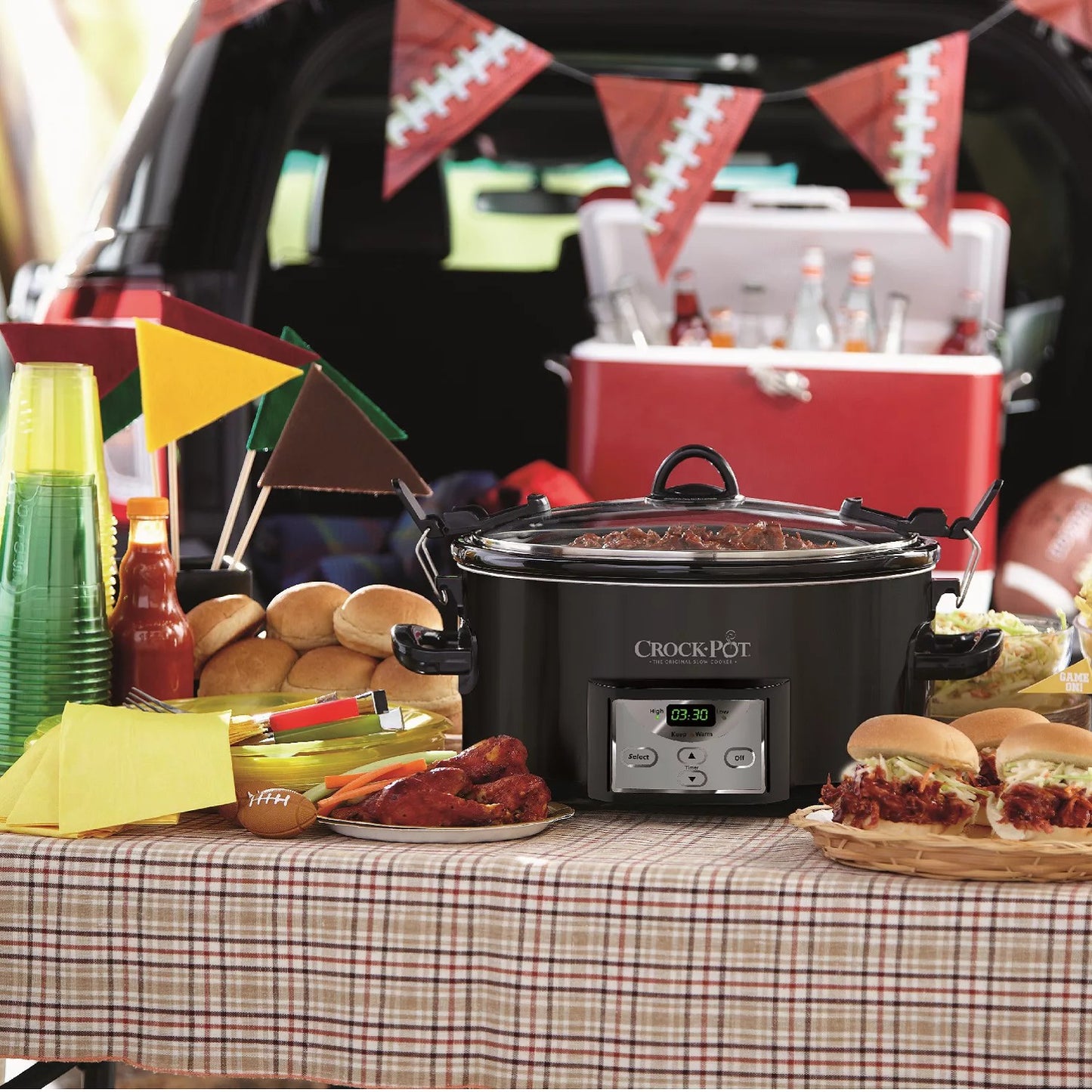 Crockpot  7-qt. Countdown Cook & Carry Slow Cooker