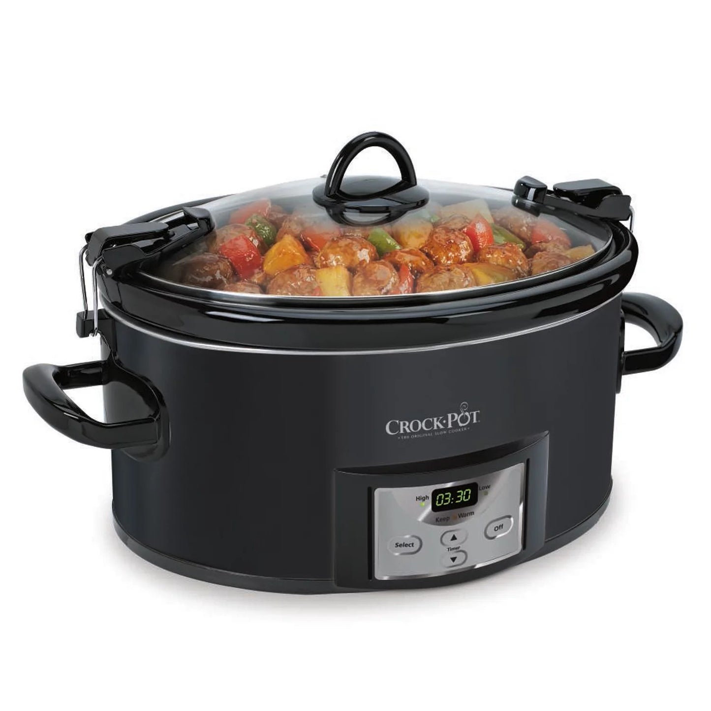 Crockpot  7-qt. Countdown Cook & Carry Slow Cooker