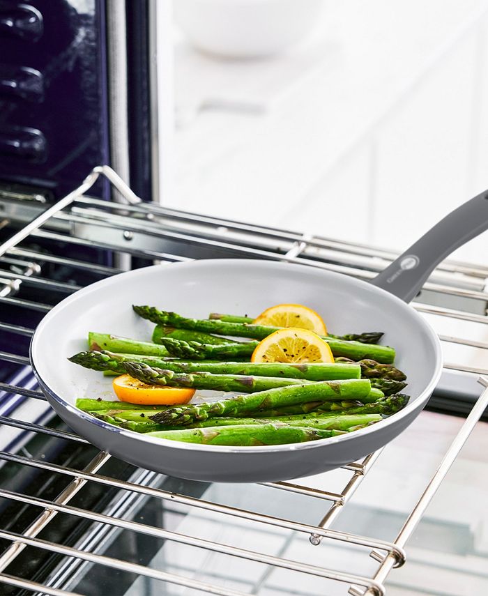 GreenPan Dover Ceramic Nonstick 3-Piece Frypan Set - Gray - No Size