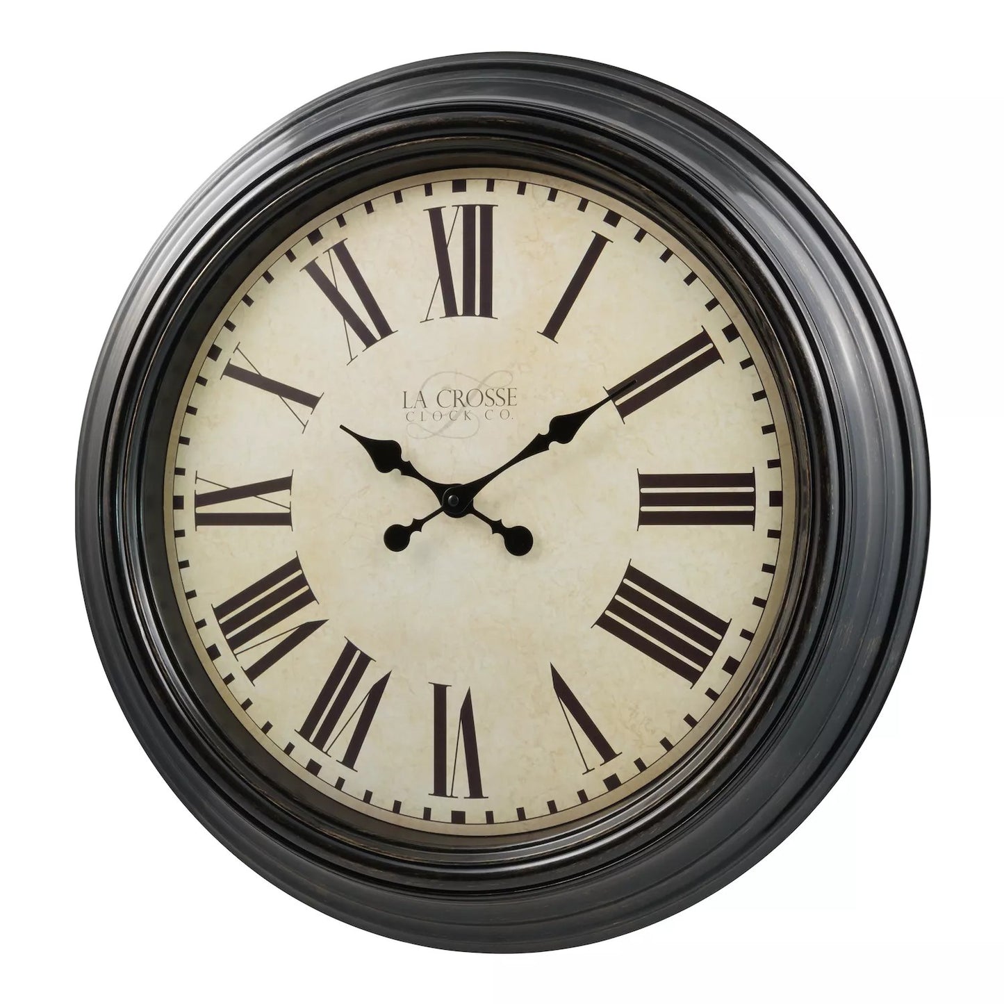 La Crosse Technology 23-In. Maxwell Antique Quartz Analog Wall Clock