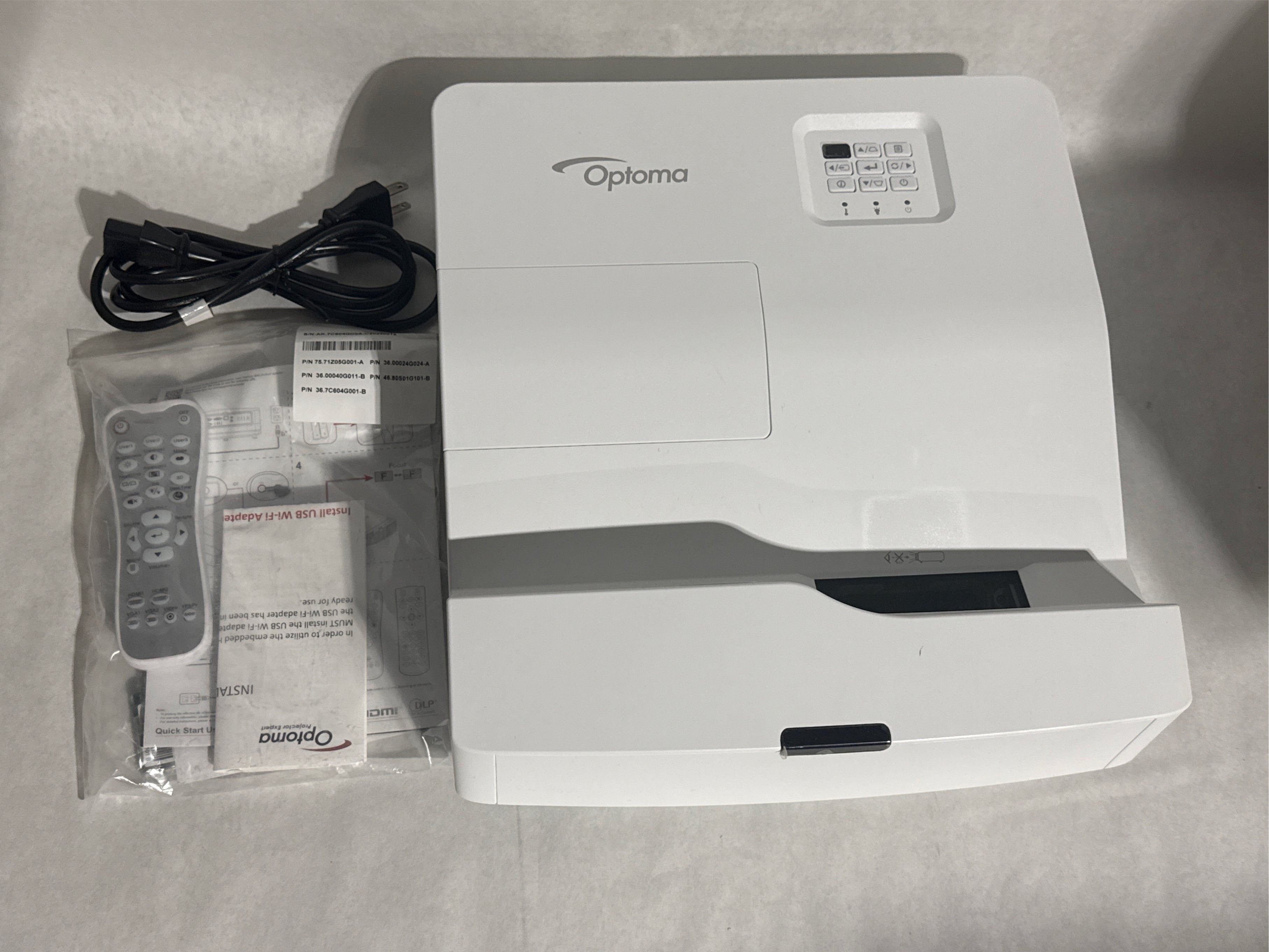 Optoma GT5600 Ultra Short Throw Gaming and Movie Projector, 3600 Lumens