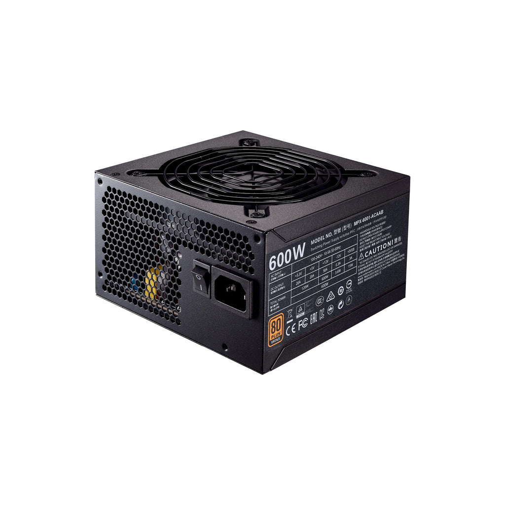Cooler Master Mwe Bronze 600 - Power Supply - 600 Watt