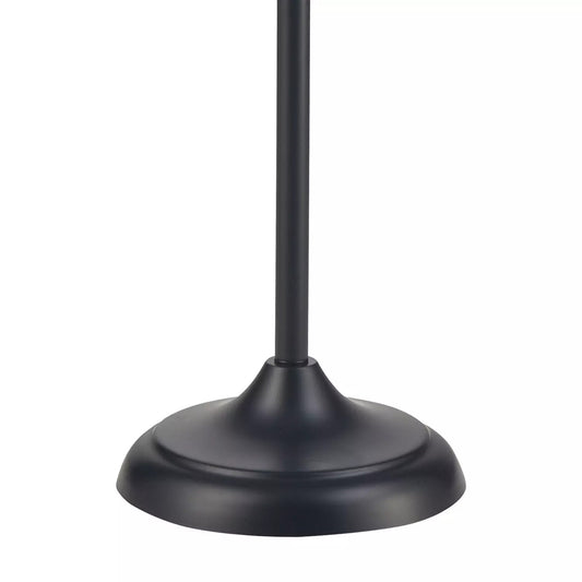 Black Torchiere Floor Lamp