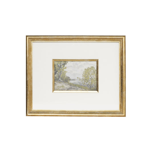 Belle Maison Landscape Art Under Glass