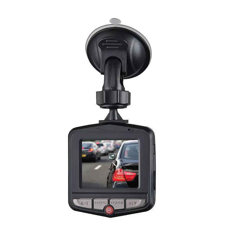 Car and Driver HD Dash Cam with Motion Detection Mode, Black
