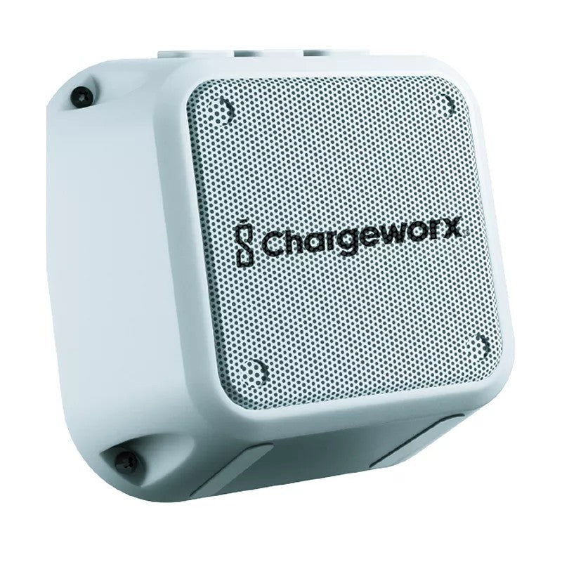 ChargeWorx Magnetic Wireless Bluetooth Speaker, White