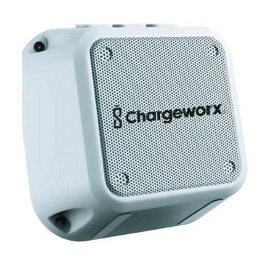 ChargeWorx Magnetic Wireless Bluetooth Speaker, White