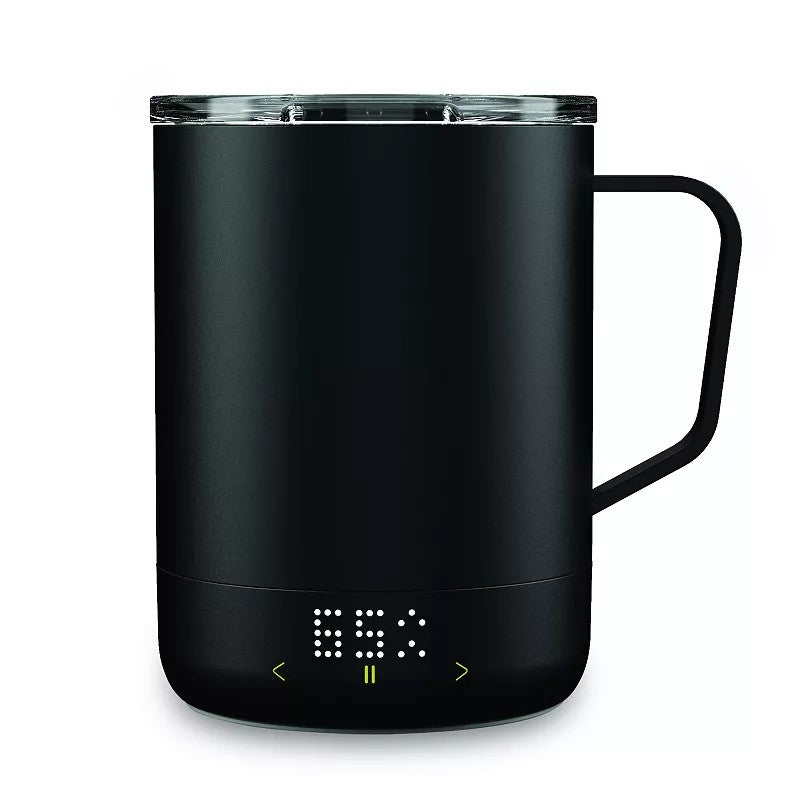 ChargeWorx Smart Temperature Control Heated Mug, Black