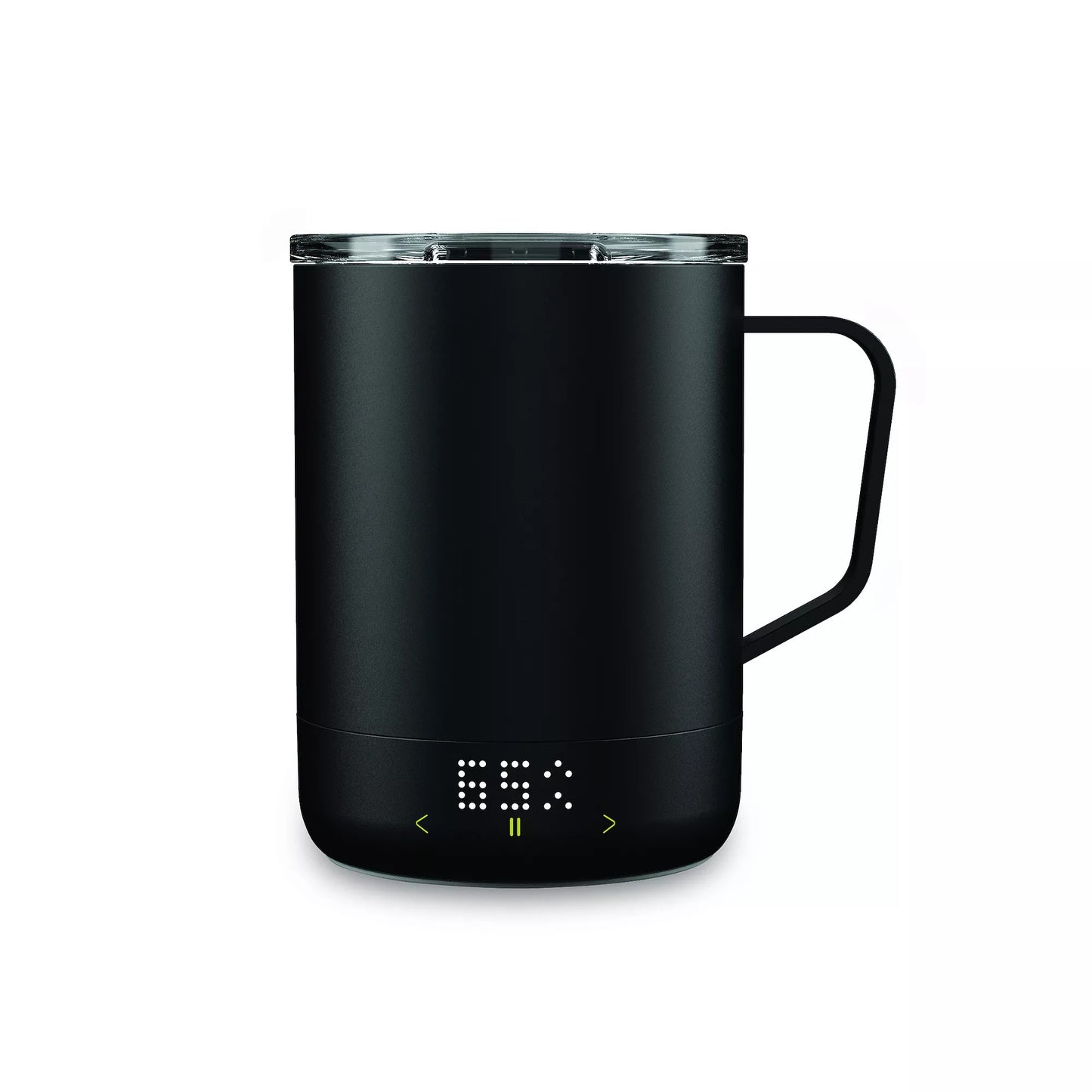 ChargeWorx Smart Temperature Control Heated Mug, Black