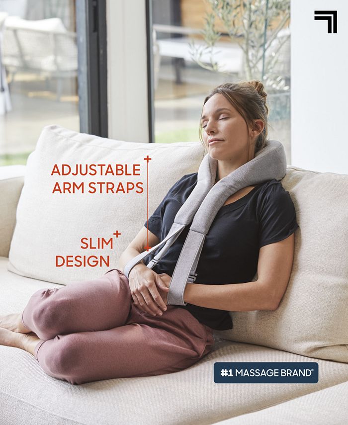 Sharper Image RealTouch Shiatsu Neck Travel Massager - Gray