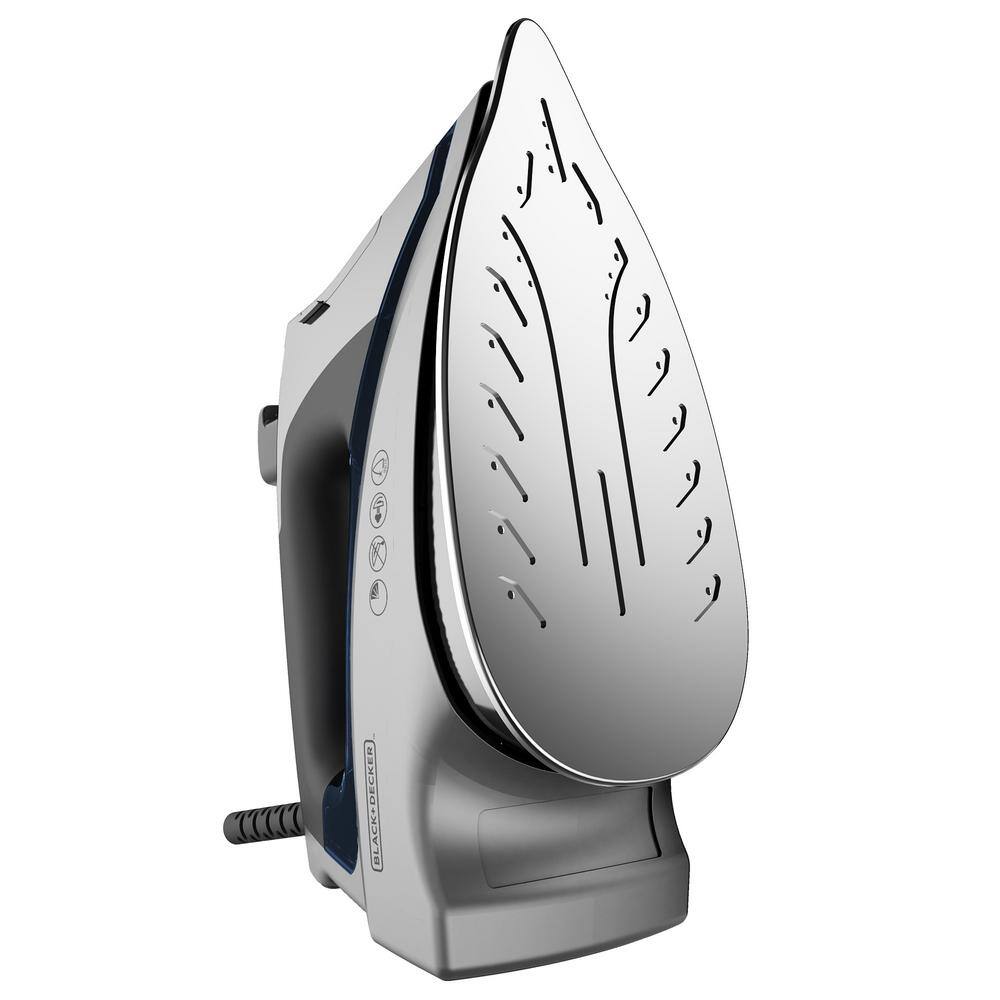 Allure Pro Blue Steam Iron with Comfort Grip