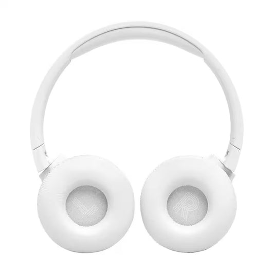 White JBL Tune 670NC Bluetooth Wireless On-Ear Noise Cancelling Headphones