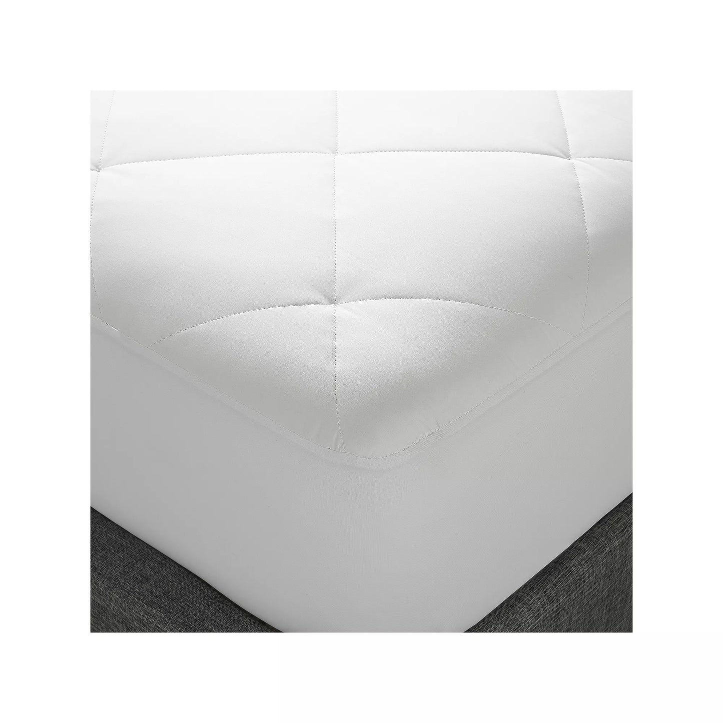 Serta Total Protection Waterproof Mattress Pad, White