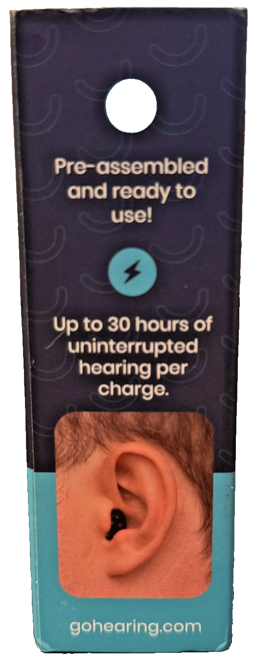 Go Digital Hearing Aids for Seniors & Adults, In-The-Ear Rechargeable Hearing™