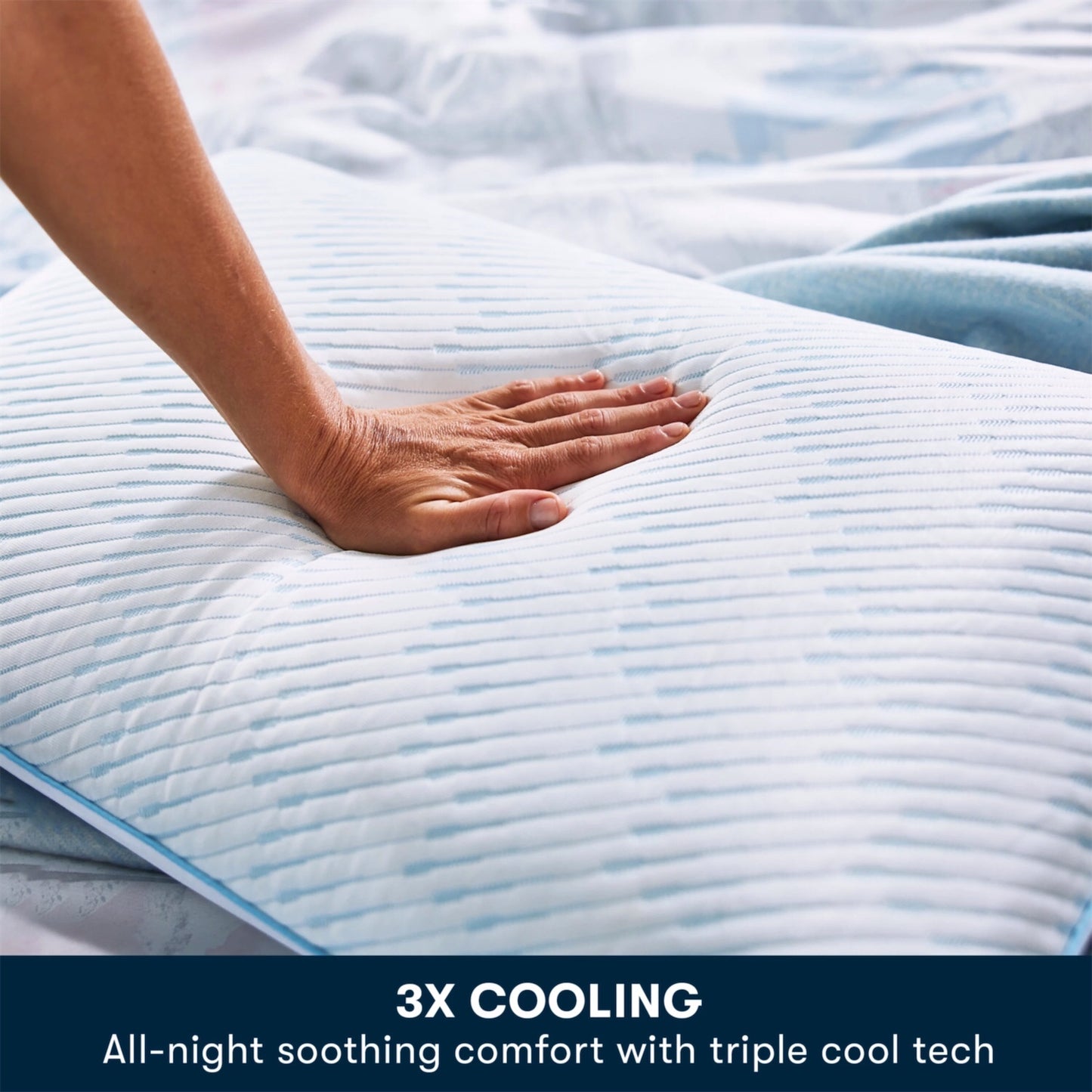 Serta  Soothing Cool  Gel Memory Foam Pillow