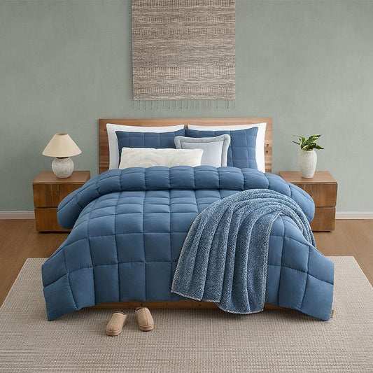 Bearpaw Bayfield Boxer Comforter Set with Shams, Shadow