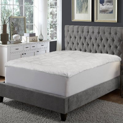 Hotel Laundry Queen Mink Plush Fiberbed Topper