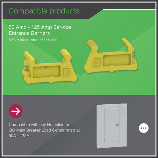 Square D 4.5-in Entrance Barrier