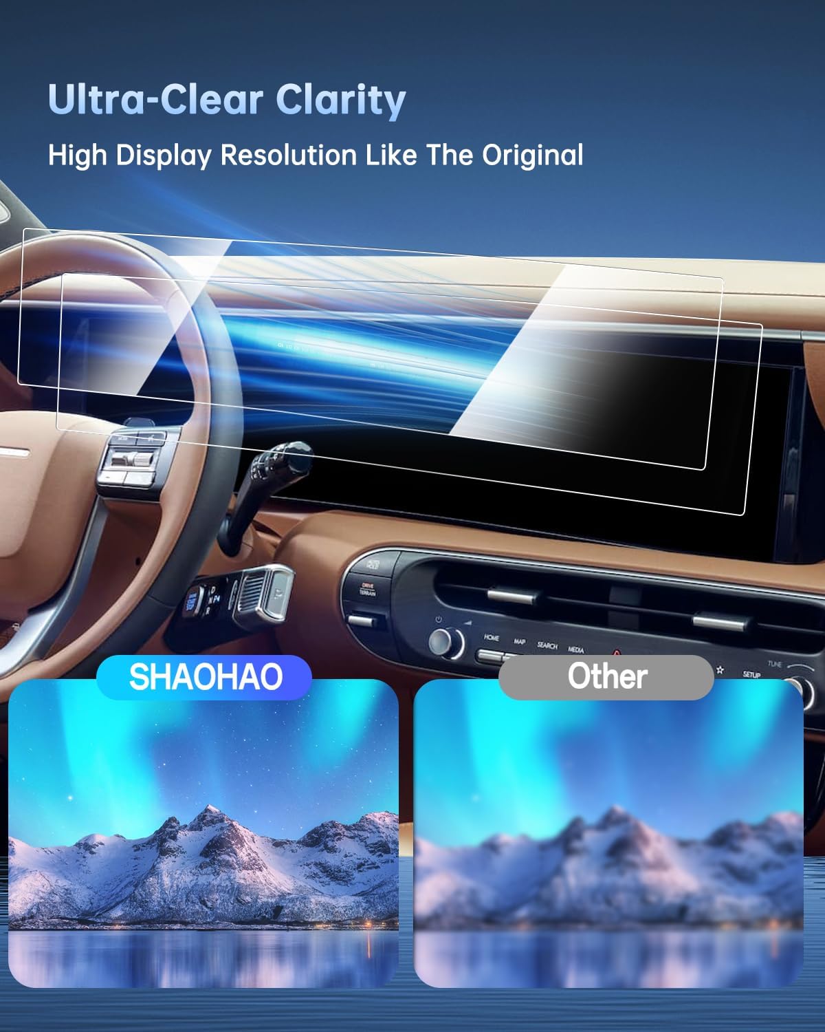 SHAOHAO 6 Pcs for 2026 Hyundai Palisade Screen Protector