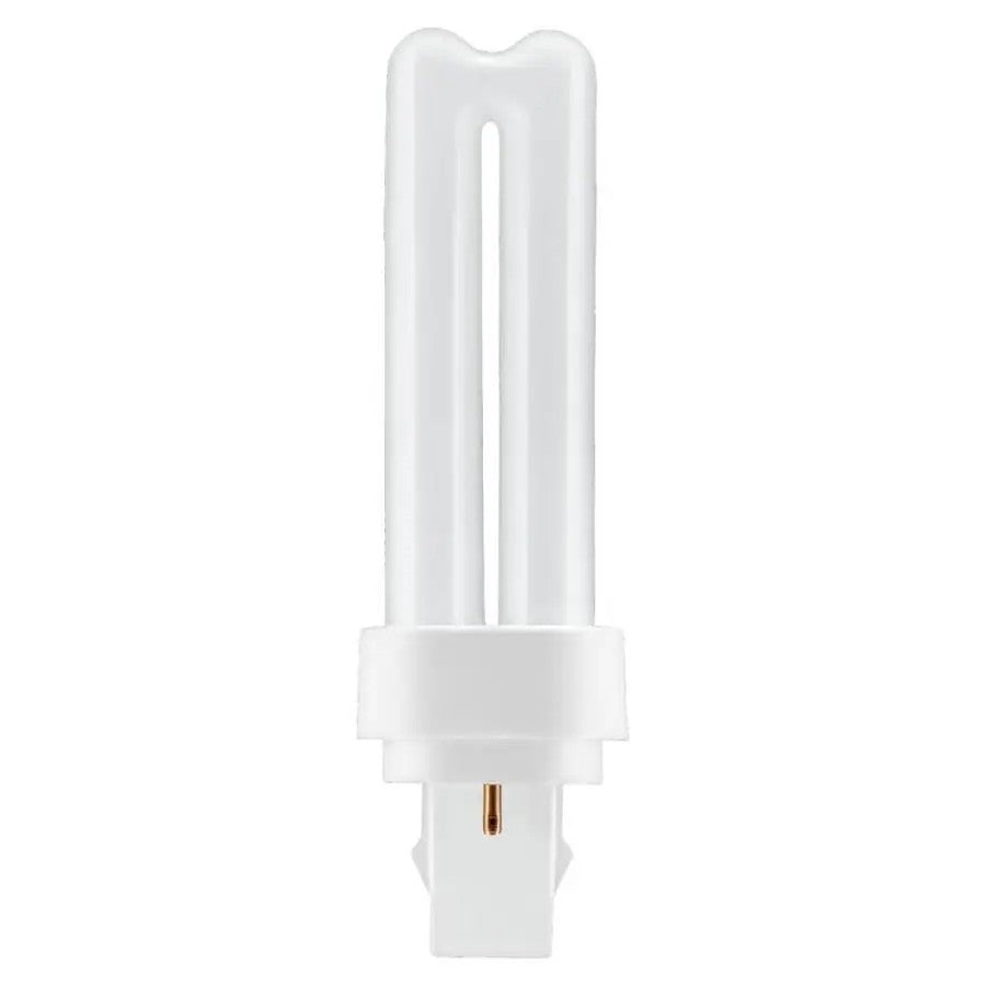 GE 60-Watt EQ Double tube Soft White Appliance/Light Fixture CFL Light Bulb