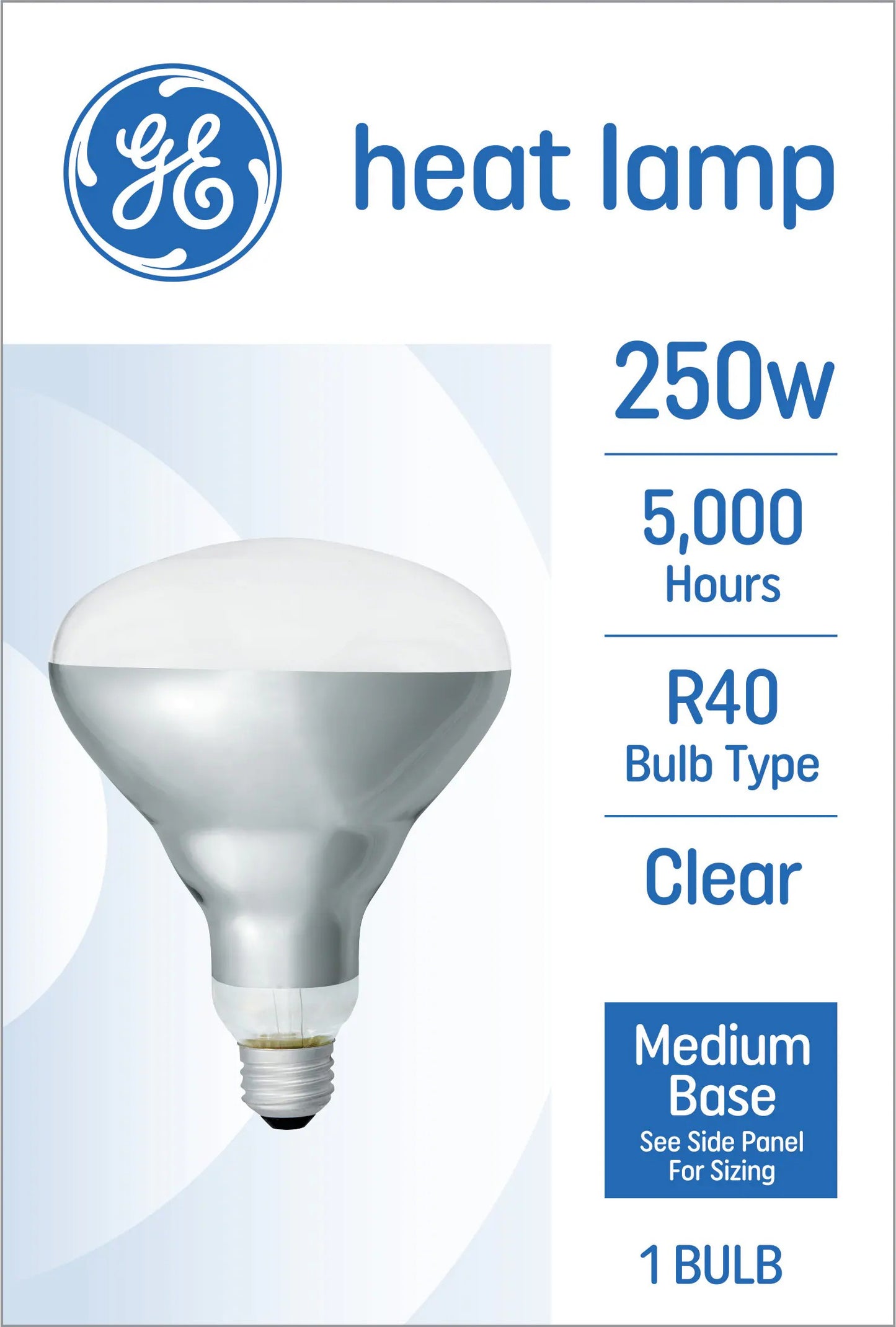 GE 250-Watt EQ R40 Soft White Medium Base (e-26) Dimmable Incandescent Spot and Flood Light Bulb