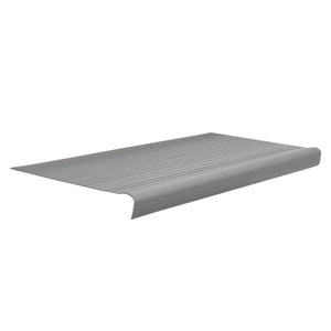 M-D Vinyl Grey Stair Tread Rug