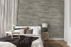 Style Selections 5-in x 4-ft Gray Poplar Wall Plank (10-Pack, Covers 10-sq ft)