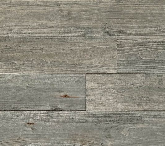 Style Selections 5-in x 4-ft Gray Poplar Wall Plank (10-Pack, Covers 10-sq ft)