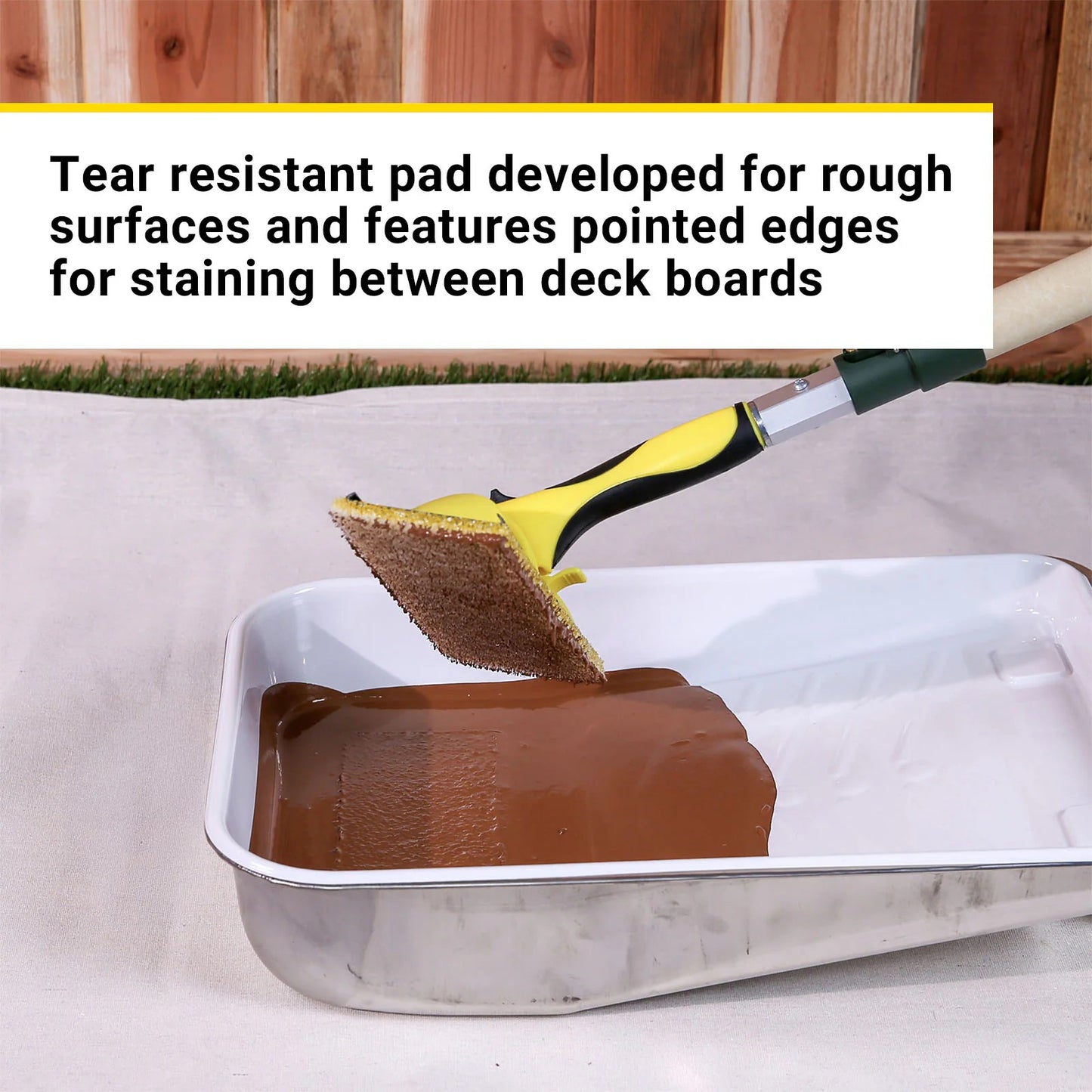 WHIZZ 0.75-in x 9-in Plastic Stain pad