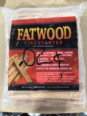 Fatwood Firestarter