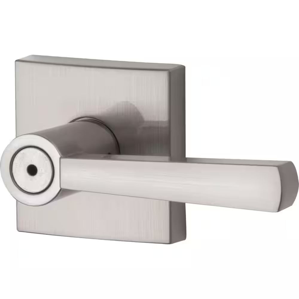 Prestige Spyglass Satin Nickel Bed/Bath Door Handle